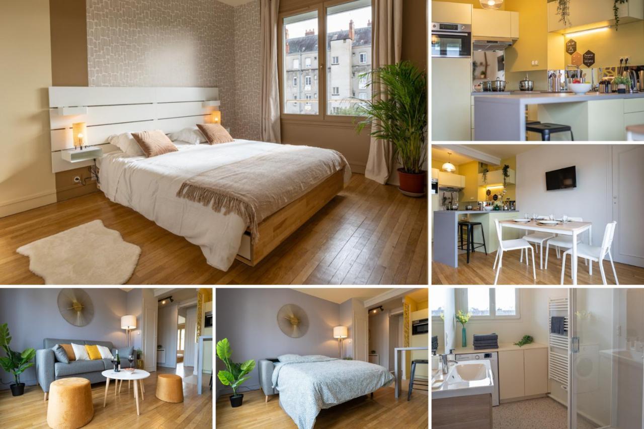Tours Centre - Proche Gare - Parking Velo - Balcon - Arrivee Autonome Apartment Exterior photo